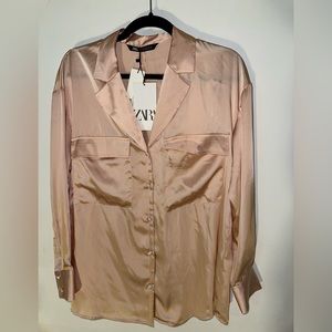 ZARA oversized blouse